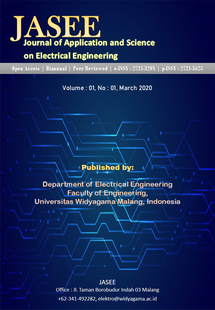 JASEE Journal of Application and Science on Electrical Engineering, Volume:01, No:01, 2020